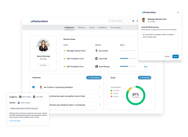 performyard employee engagement software